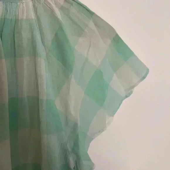 Maeve Gingham Flutter Top - Picture 10 of 12